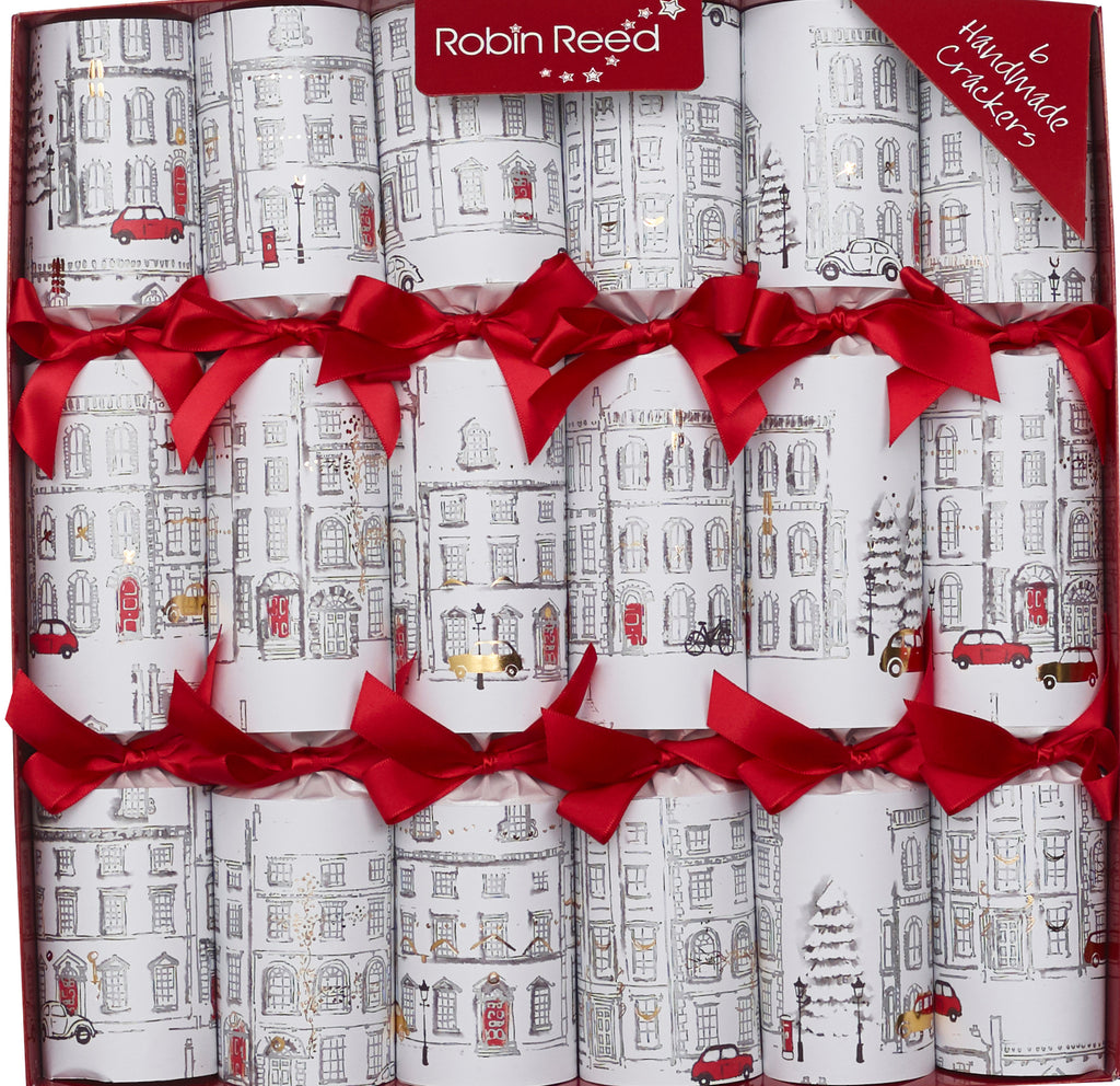6 x 12" (30cm) Handmade Christmas Crackers by Robin Reed - Uptown - 62025